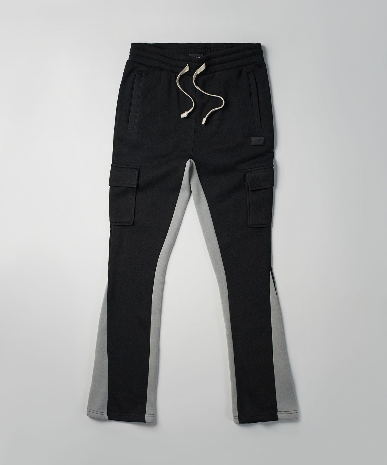 Stacked Fleece Sweatpant - Black