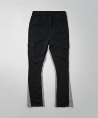 Thumbnail for Stacked Fleece Sweatpant - Black
