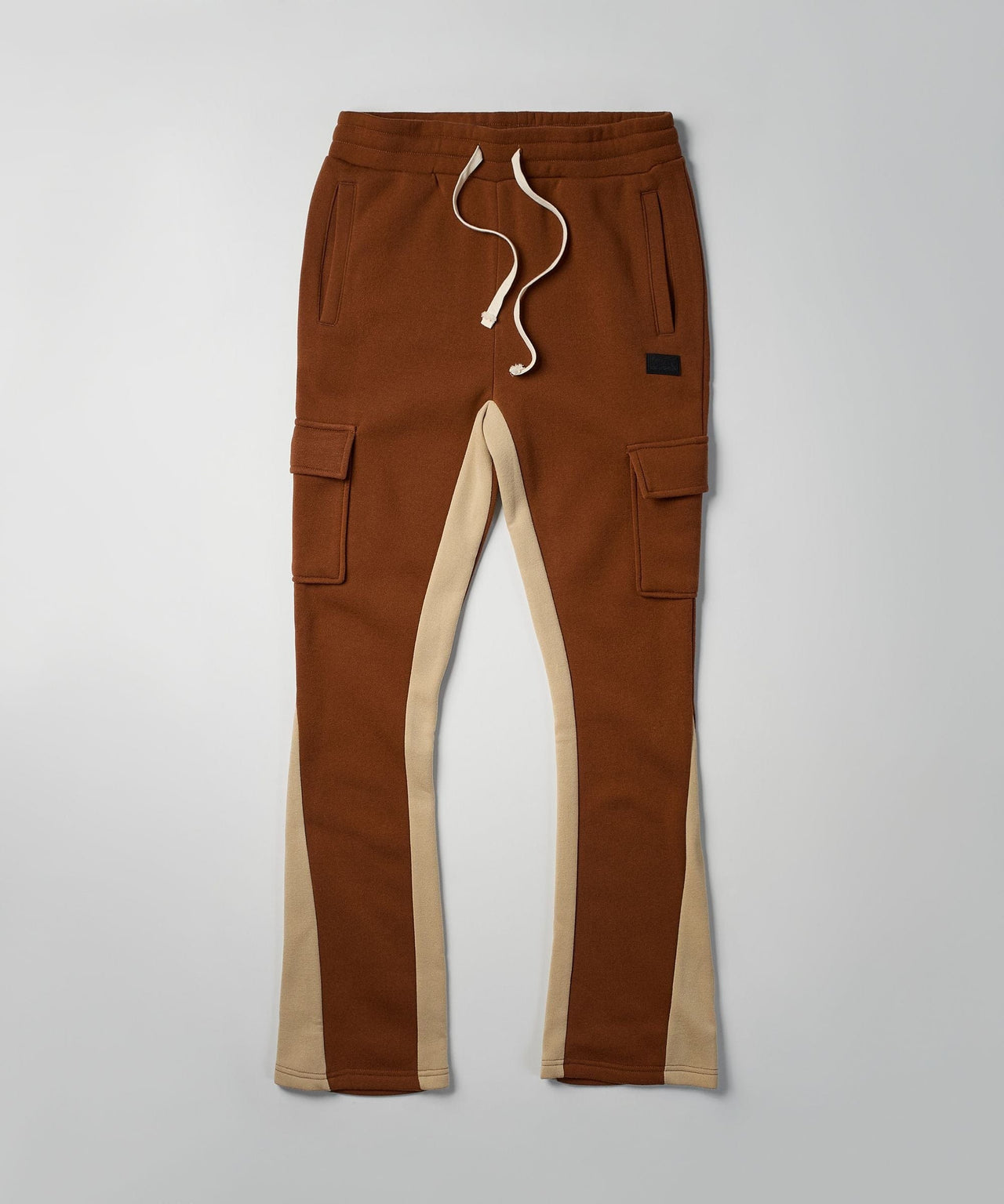 Stacked Fleece Sweatpant - Brown