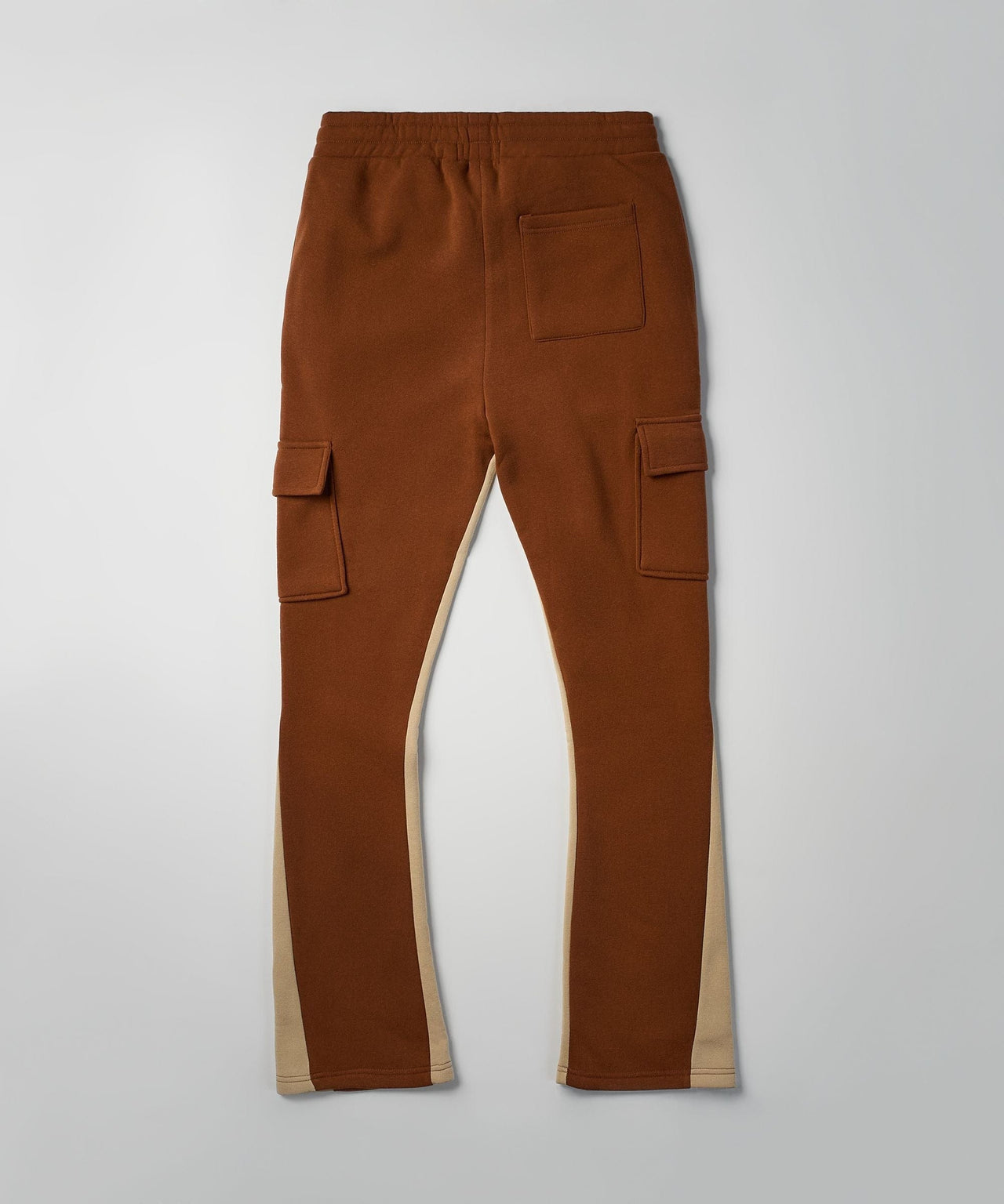 Stacked Fleece Sweatpant - Brown