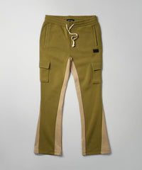 Thumbnail for Stacked Fleece Sweatpant - Olive Green