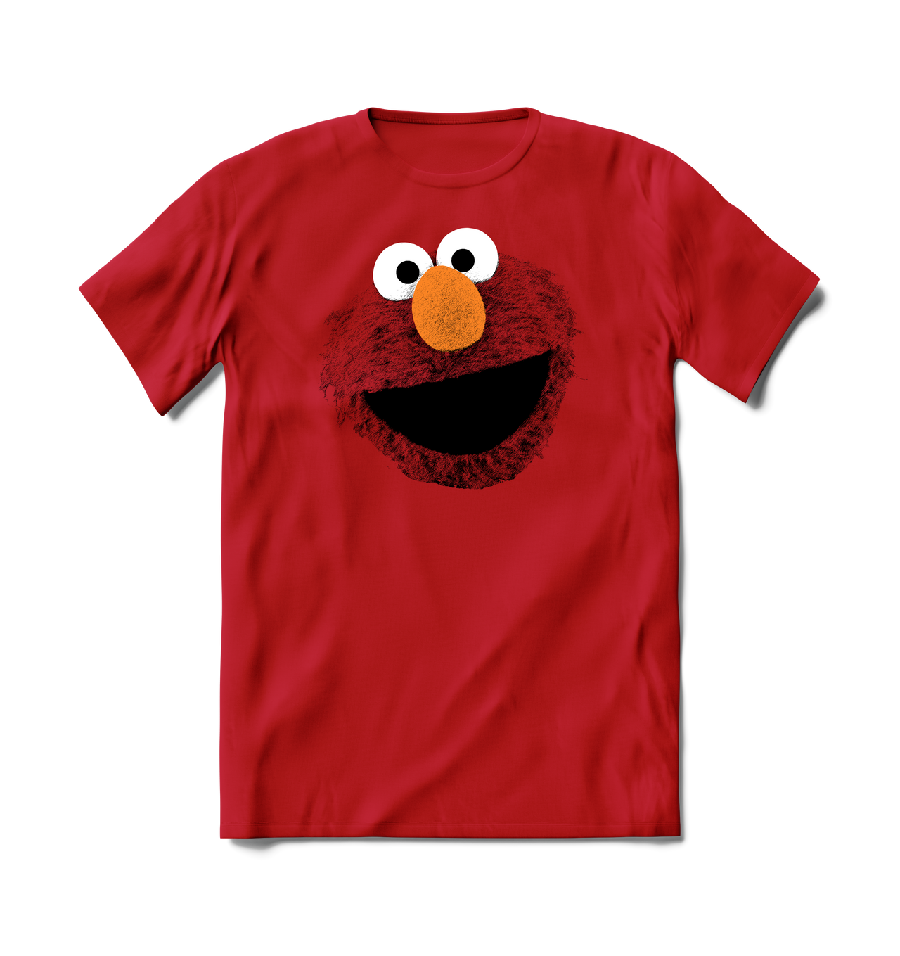 BRIEF INSANITY Sesame Street Elmo Short Sleeve Shirt