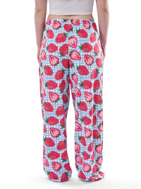 Thumbnail for Strawberry Pajama Pants back view