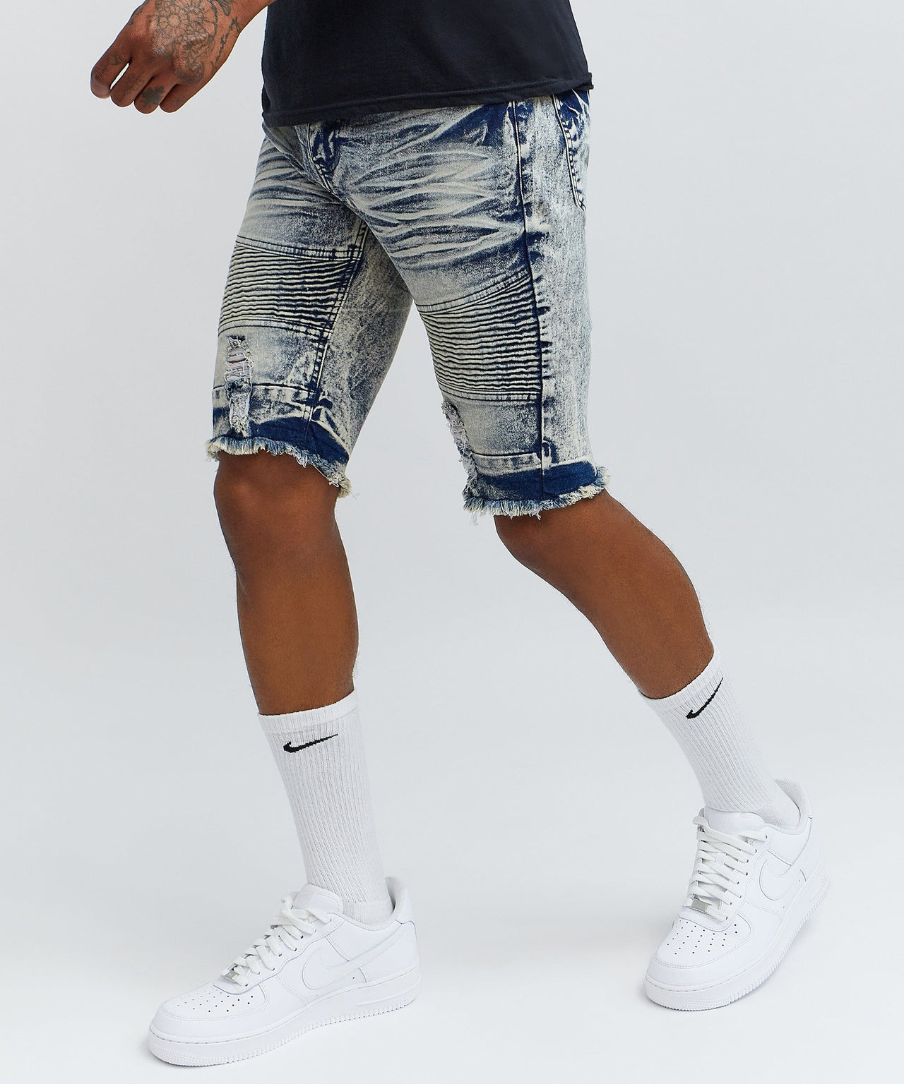 Cumberland Moto Denim Short