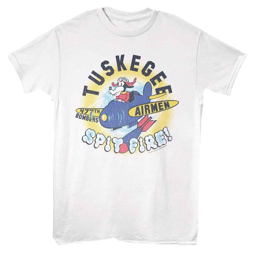 TUSKEGEE AIRMEN-TUSKEGEE AIRMEN 477TH BOMBERS-WHITE ADULT S/S TSHIRT