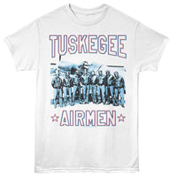 Thumbnail for TUSKEGEE AIRMEN-TUSKEGEE AIRMEN PHOTO-WHITE ADULT S/S TSHIRT