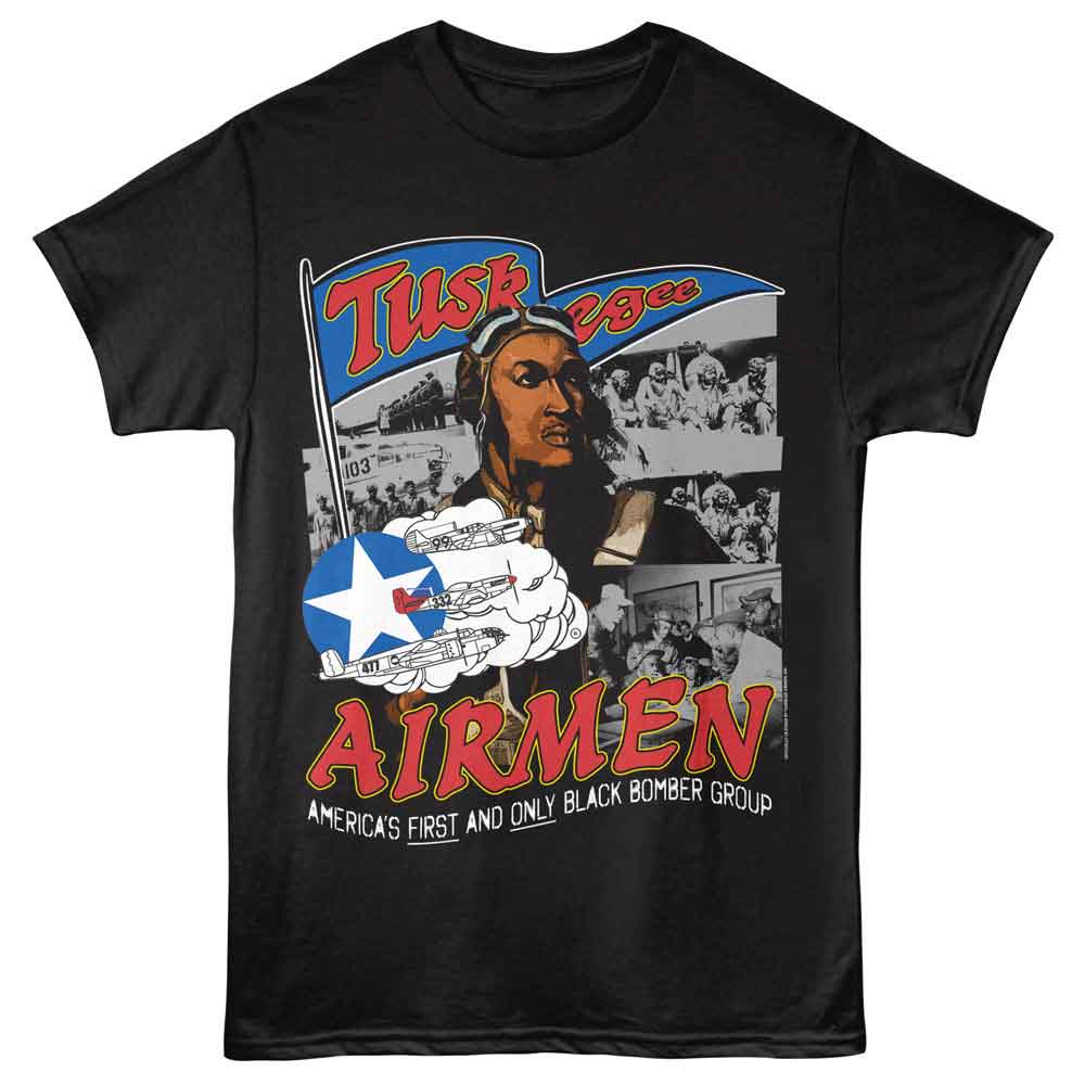 Tuskegee Airmen - Banner Collage T-Shirt