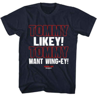 Thumbnail for TOMMY BOY-TOMMY BOY LIKEY-NAVY ADULT S/S TSHIRT
