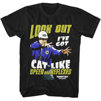 Thumbnail for TOMMY BOY-TOMMY BOY CAT LIKE-BLACK ADULT S/S TSHIRT