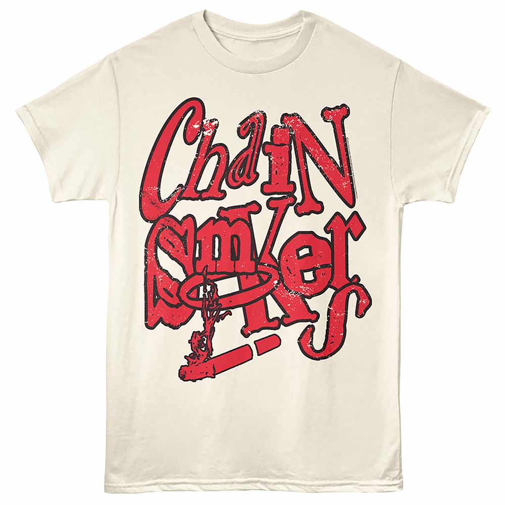 The Chainsmokers - The Chainsmokers Jumbled Text T-Shirt