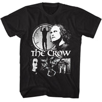 Thumbnail for THE CROW-THE CROW COLLAGE-BLACK ADULT S/S TSHIRT