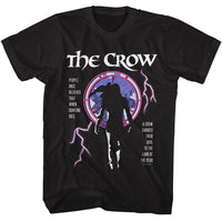 Thumbnail for THE CROW-THE CROW PEOPLE ONCE BELIEVED-BLACK ADULT S/S TSHIRT