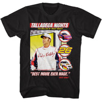 Thumbnail for TALLADEGA NIGHTS-TALLADEGA NIGHTS BEST MOVIE EVER MADE-BLACK ADULT S/S TSHIRT