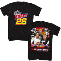 Thumbnail for TALLADEGA NIGHTS-TALLADEGA NIGHTS RICKY BOBBY 26-BLACK ADULT S/S TSHIRT