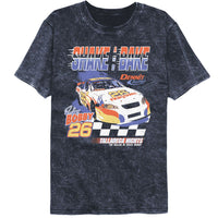 Thumbnail for TALLADEGA NIGHTS-TALLADEGA NIGHTS ZOOM SHAKE AND BAKE-MINERAL WASH NAVY ADULT S/S TSHIRT