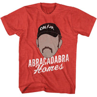 Thumbnail for TALLADEGA NIGHTS-TALLADEGA NIGHTS ABRACADABRA HOMES-RED HEATHER ADULT S/S TSHIRT
