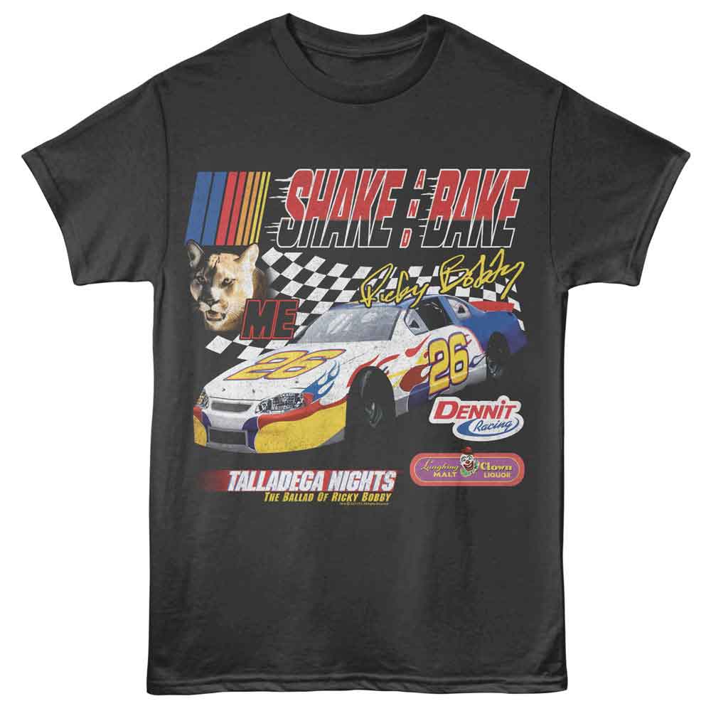 Talladega Nights - Shake Bake Flag T-Shirt