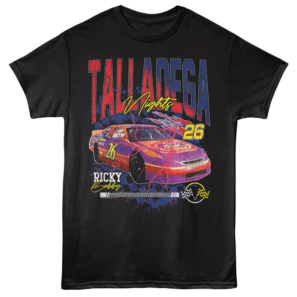 Talladega Nights - Talladega Nights Lightning T-Shirt