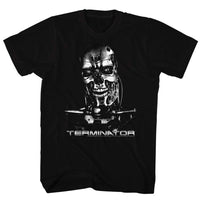 Thumbnail for TERMINATOR-CHROME-BLACK ADULT S/S TSHIRT