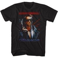 Thumbnail for TERMINATOR-SCHWARZINATOR-BLACK ADULT S/S TSHIRT