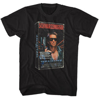 Thumbnail for TERMINATOR-VHS 3D-BLACK ADULT S/S TSHIRT