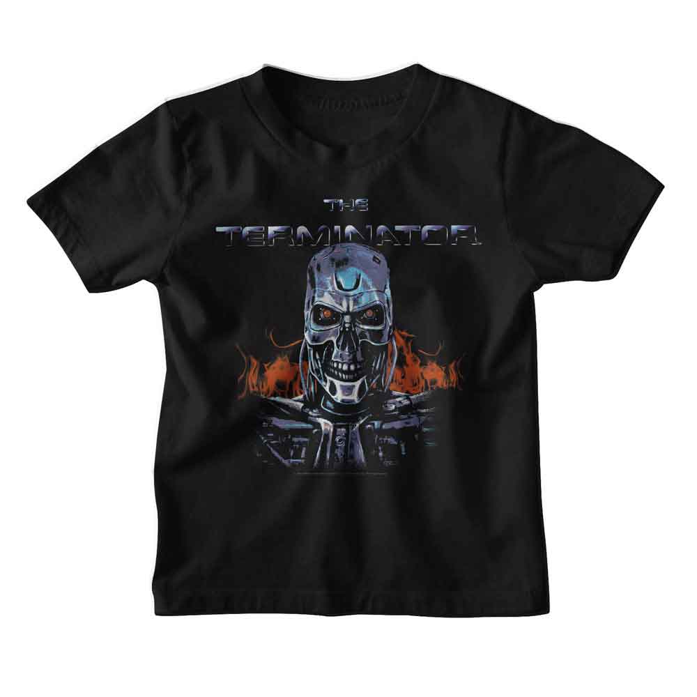 Terminator - Flames Toddler T-Shirt