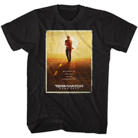 Thumbnail for TERMINATOR DARK FATE-DARK FATE POSTER-BLACK ADULT S/S TSHIRT