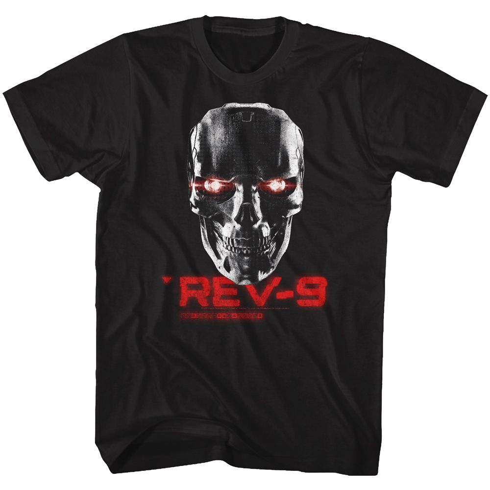 TERMINATOR DARK FATE-REV9-BLACK ADULT S/S TSHIRT