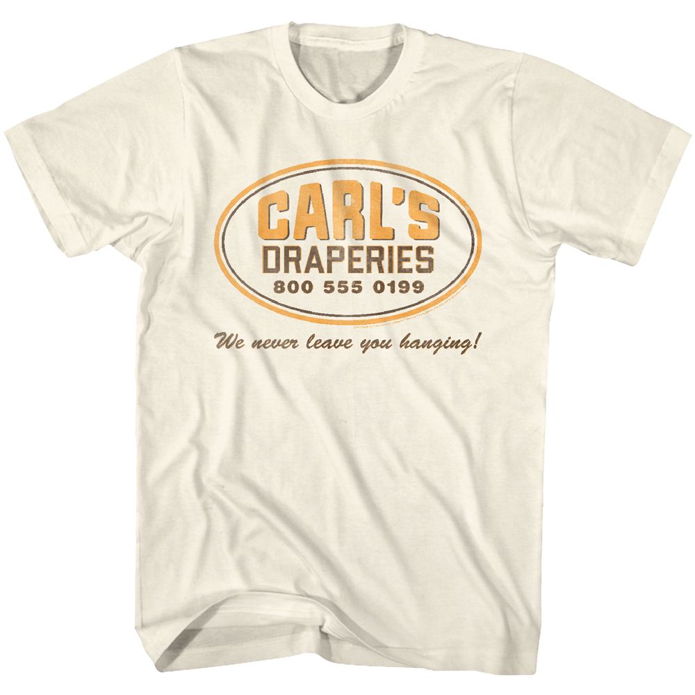 TERMINATOR DARK FATE-CARLS DRAPERIES-NATURAL ADULT S/S TSHIRT