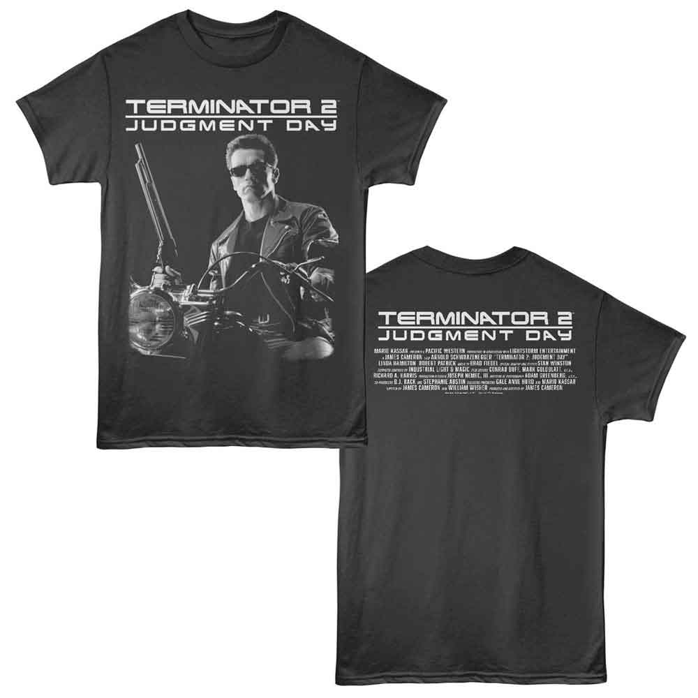 Terminator 2 - T2 Credits T-Shirt