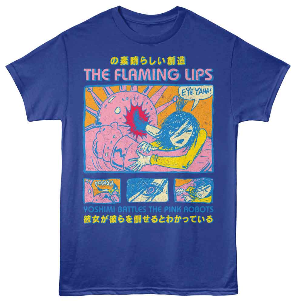 Flaming Lips - Tfl Yoshimi Comic T-Shirt