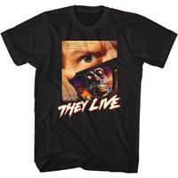 Thumbnail for THEY LIVE-POSTER-BLACK ADULT S/S TSHIRT