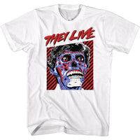 Thumbnail for THEY LIVE-THEY LIVE OBEY-WHITE ADULT S/S TSHIRT
