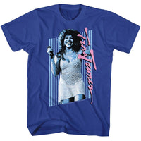 Thumbnail for TINA TURNER-TINA TUNER BACKGROUND BARS-ROYAL ADULT S/S TSHIRT