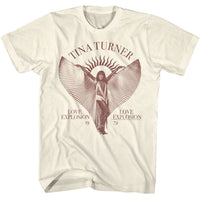 Thumbnail for TINA TURNER-TINA TURNER LOVE EXPLOSION-NATURAL ADULT S/S TSHIRT