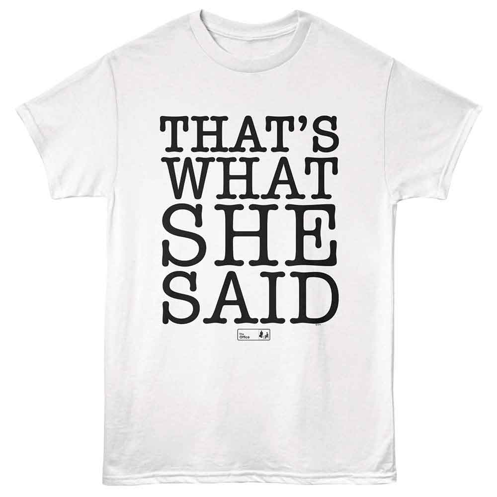 The Office - Thats What She Said Text T-Shirt