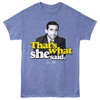 Thumbnail for The Office - She Said Smiling T-Shirt