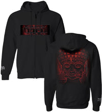 Thumbnail for RED FACE ZIP HOODIE