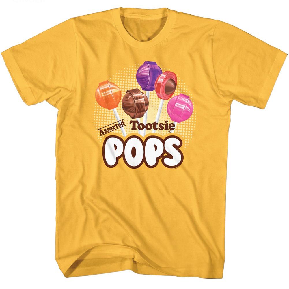 TOOTSIE ROLL-TOOTSIE POPS-GINGER ADULT S/S TSHIRT