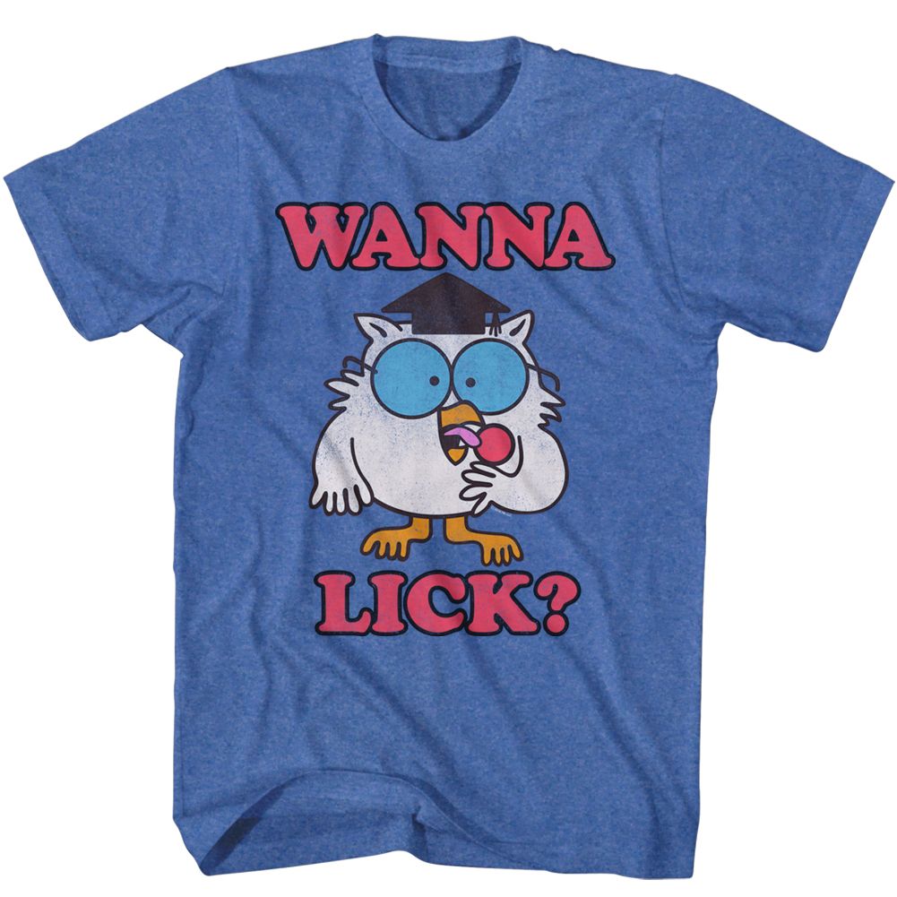 TOOTSIE ROLL-ERRDAYIMLICKIN-ROYAL HEATHER ADULT S/S TSHIRT