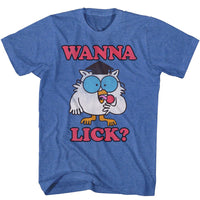 Thumbnail for TOOTSIE ROLL-ERRDAYIMLICKIN-ROYAL HEATHER ADULT S/S TSHIRT