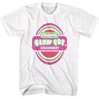 Thumbnail for TOOTSIE ROLL-TOOTSIE ROLL STRAWBERRY BLOW POP-WHITE ADULT S/S TSHIRT