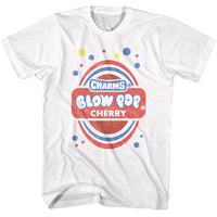 Thumbnail for TOOTSIE ROLL-TOOTSIE ROLL CHERRY WRAPPER ART-WHITE ADULT S/S TSHIRT