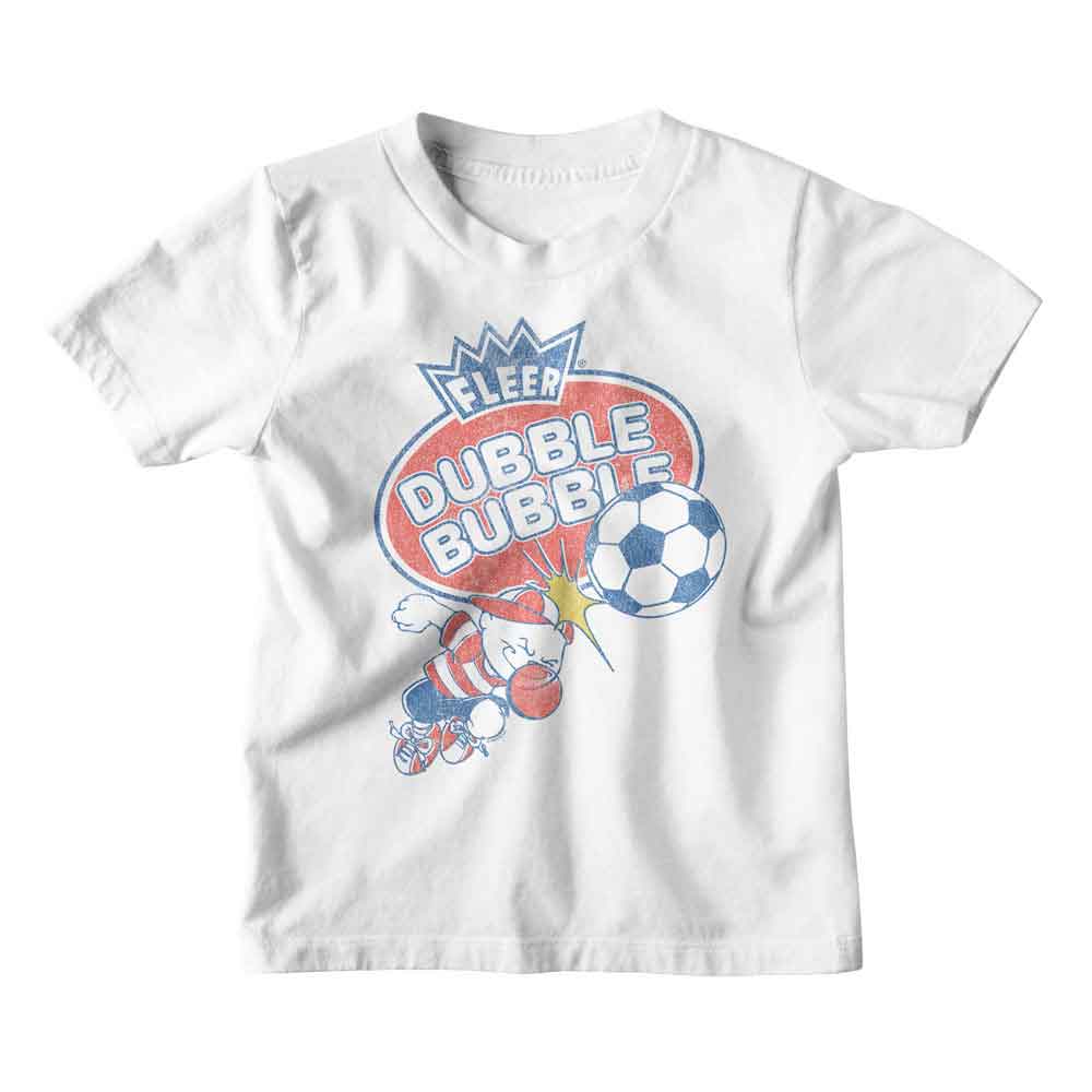 TOOTSIE ROLL-TOOTSIE ROLL PUD PLAYING SOCCER-WHITE YOUTH S/S TSHIRT