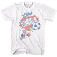 Thumbnail for TOOTSIE ROLL-TOOTSIE ROLL PUD PLAYING SOCCER-WHITE ADULT S/S TSHIRT