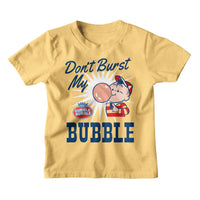 Thumbnail for TOOTSIE ROLL-TOOTSIE ROLL DONT BURST BUBBLE-BANANA TODDLER S/S TSHIRT