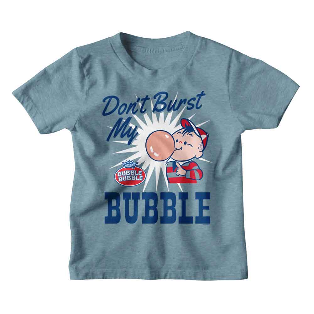 TOOTSIE ROLL-TOOTSIE ROLL DONT BURST BUBBLE-VINTAGE INDIGO YOUTH S/S TSHIRT