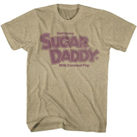Thumbnail for TOOTSIE ROLL-TOOTSIE ROLL MILK CARAMEL POP-KHAKI HEATHER ADULT S/S TSHIRT