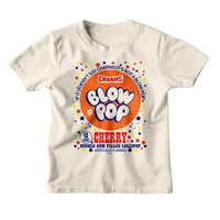 Thumbnail for TOOTSIE ROLL-TOOTSIE ROLL BLOW POP POLKA DOT-NATURAL YOUTH S/S TSHIRT