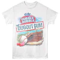 Thumbnail for TOOTSIE ROLL-TOOTSIE ROLL THE DUGOUT GUM-WHITE ADULT S/S TSHIRT